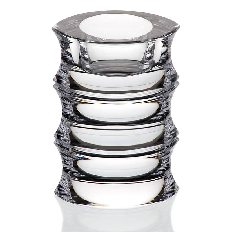 Teelichthalter Antonia transparent Bleikristallglas 11 cm