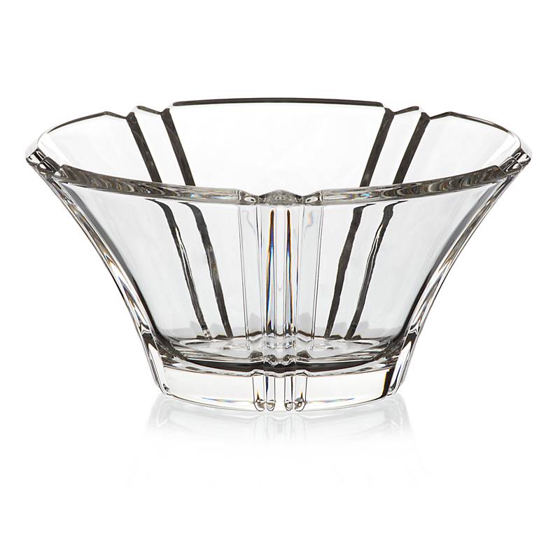 Schale Nadine 21,5cm, Transparent, aus Bleikristall