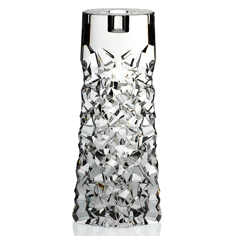 Kerzenhalter Katarina Gold 25cm, Transparent, aus Bleikristall