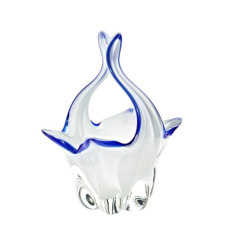 Glaskorb White Queen 23,5 cm