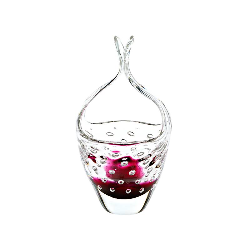 Glaskorb Red Queen 23 cm