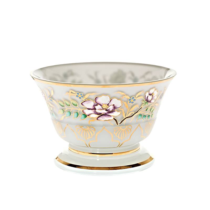 Schale White Queen 12,5 cm, Multicolor, aus Glas