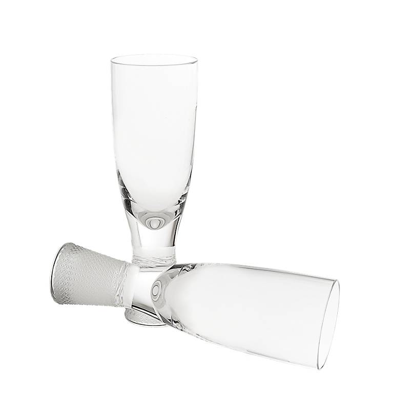 Champagnerglas Fine and Divine 210ml, Transparent, aus Bleikristall