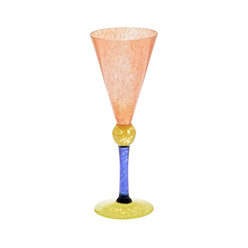 Trinkkelch Colour Chaos 100 ml, Multicolor, aus Glas