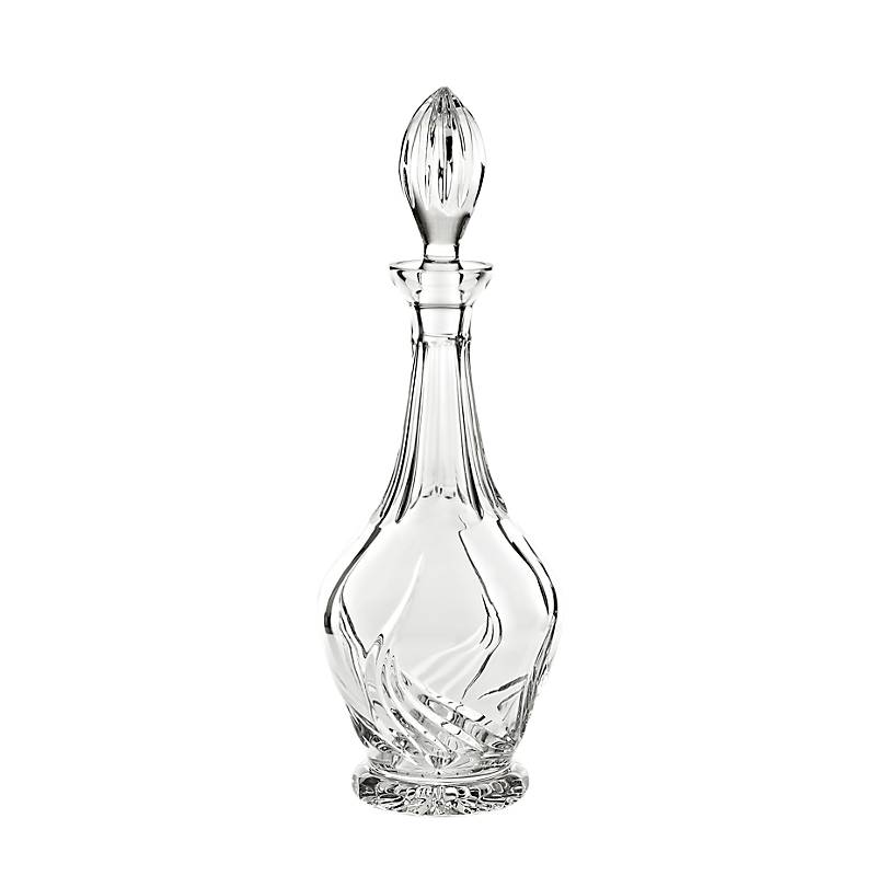 Karaffe Flame 800ml, Transparent, aus Bleikristall