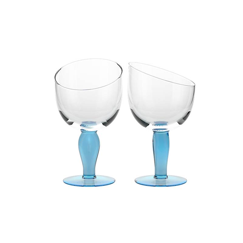Eiscremeglas Vienna 2er-Set Amore Vero 19cm blau