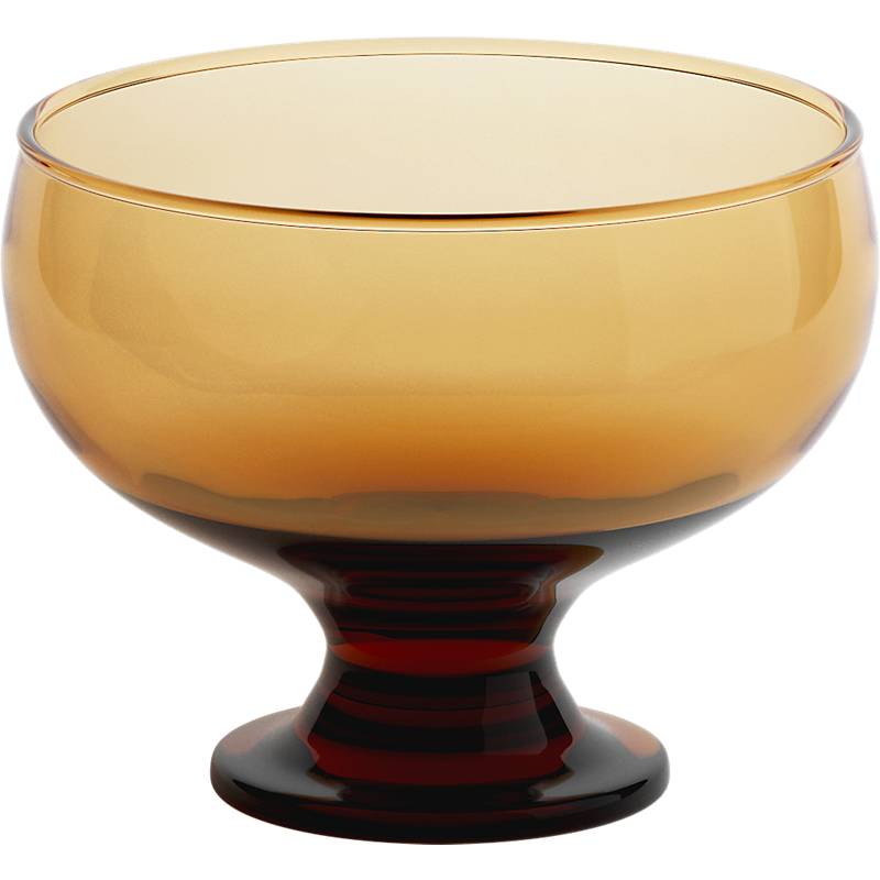Eiscremeglas Eisbecher Desserschale orange Puro Colori 320ml Gelato