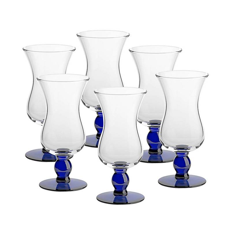 Eiscremeglas 6er-Set Veneto Amore Vero 21,5cm blau
