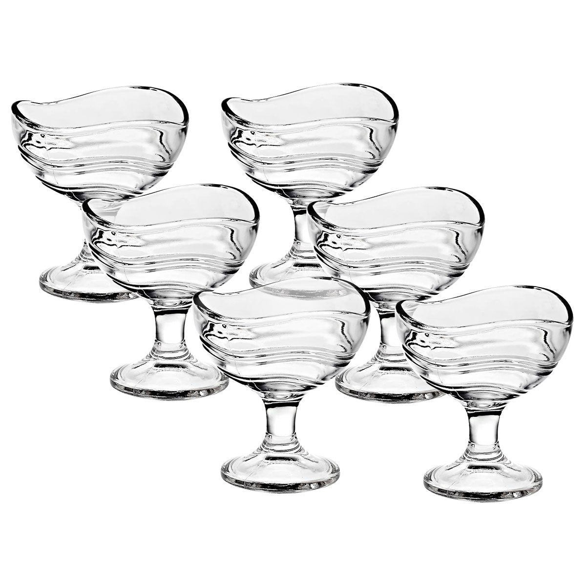 Eiscremeglas Acapulco 6er-Set Bambini