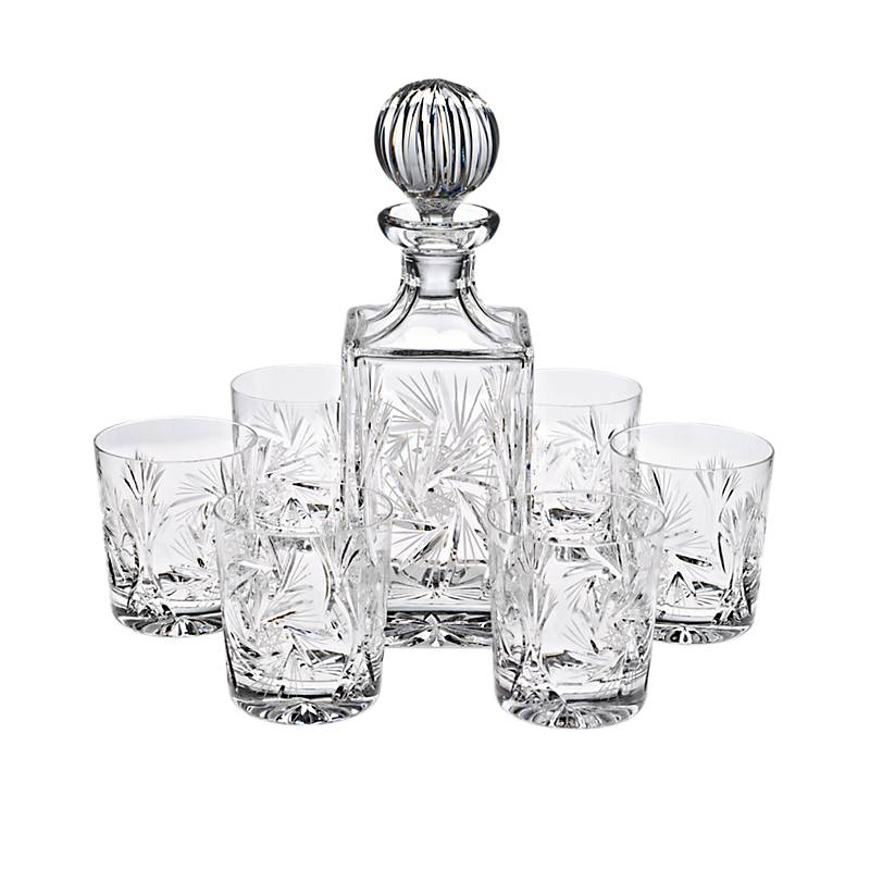 Whiskyset Schleuderstern 7-tlg.