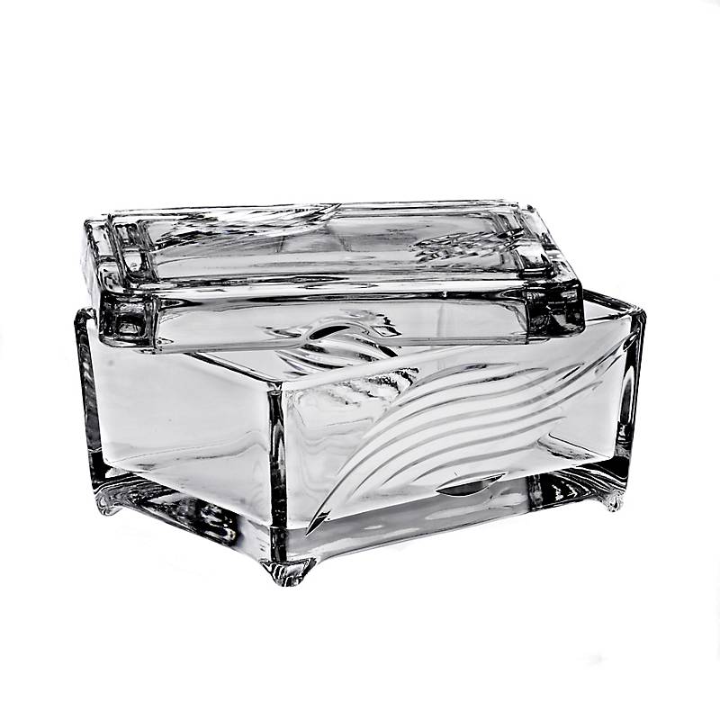 Zigarettenkoffer aus Bleikristall (11,5 cm)