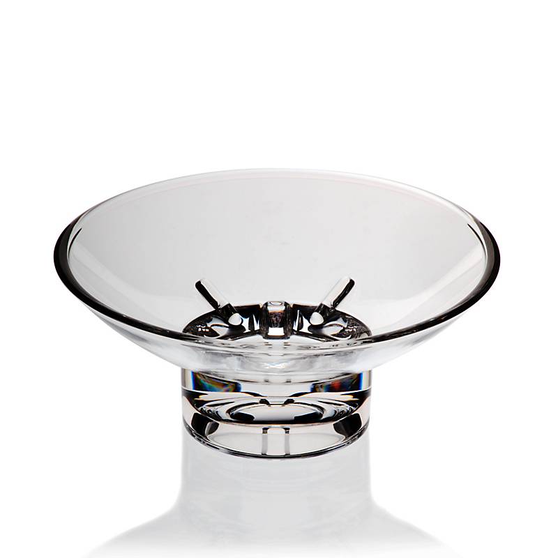 Seifenschale aus Bleikristll (12cm)