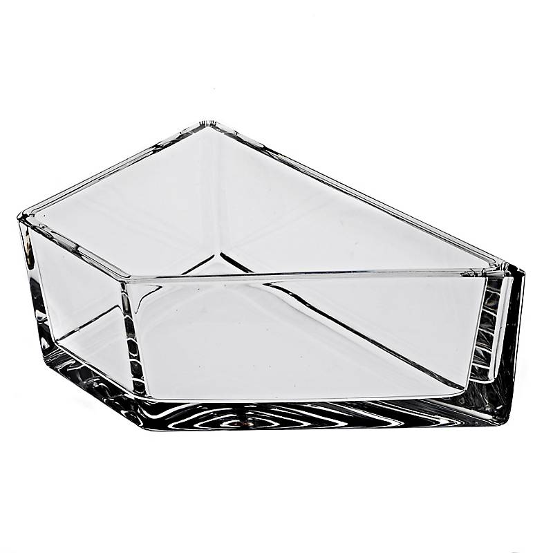 Schale aus Bleikristall (15x9 cm)