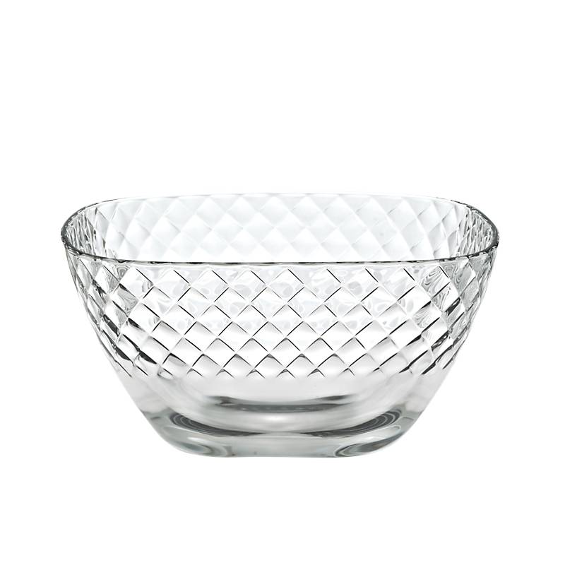 Glasschale "Wabe" (24 x 24cm)