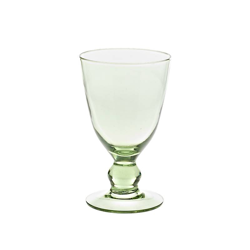 Weinglas Thüringer Waldglas grün 200ml Kelch Trinkglas Rotwein Weißwein Handmade