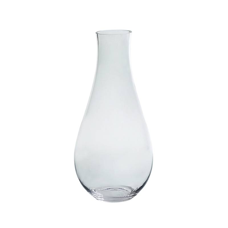 Glasvase Plum Famous 60cm Kegel Blumenvase XL Dekoration Gefäß Klarglas Geschenk