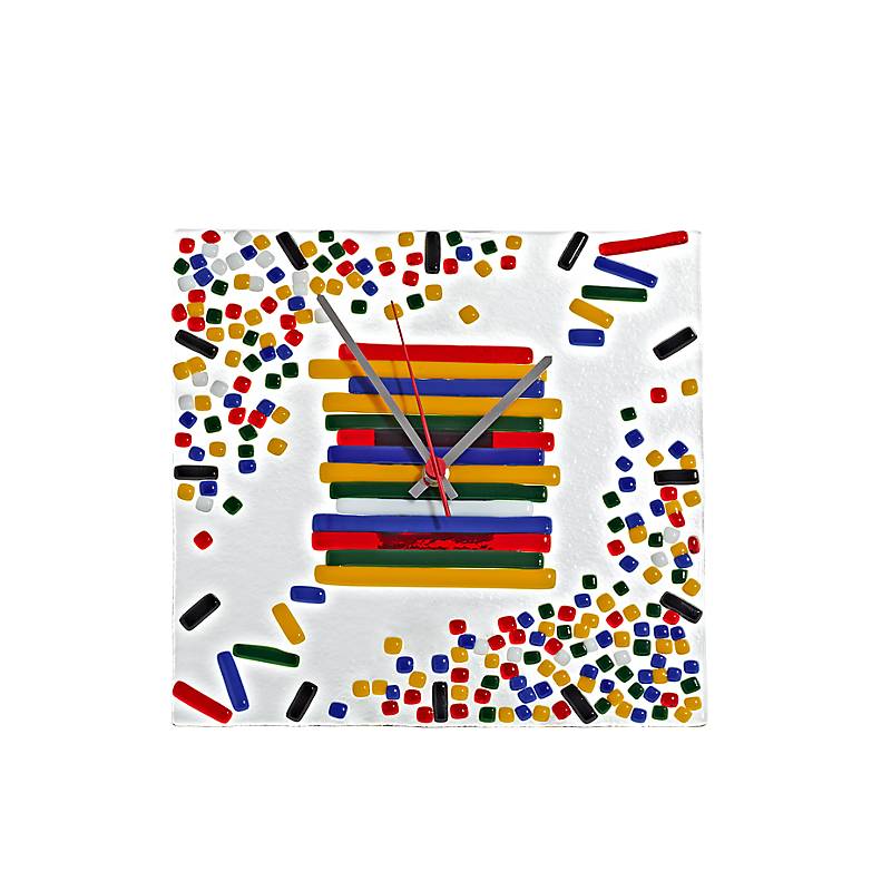 Wanduhr Fantasie "Clockworld" (25x25cm)