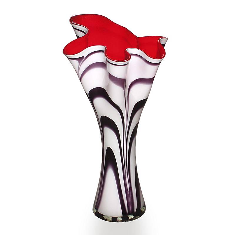 Glasvase Jozy Zebra Art Queen 60cm