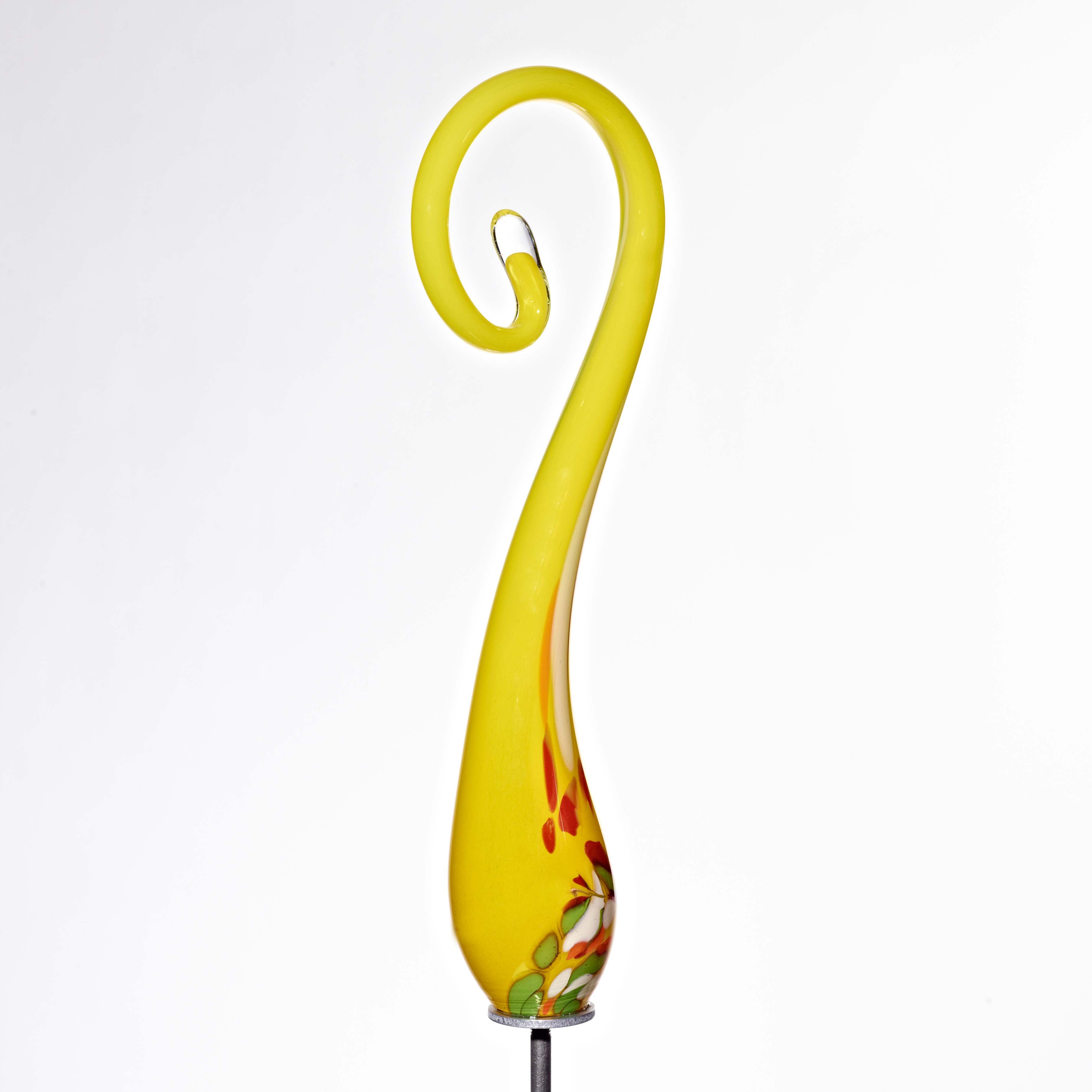 Gartenfigur Bogen Gartenflair 45cm mit Stab