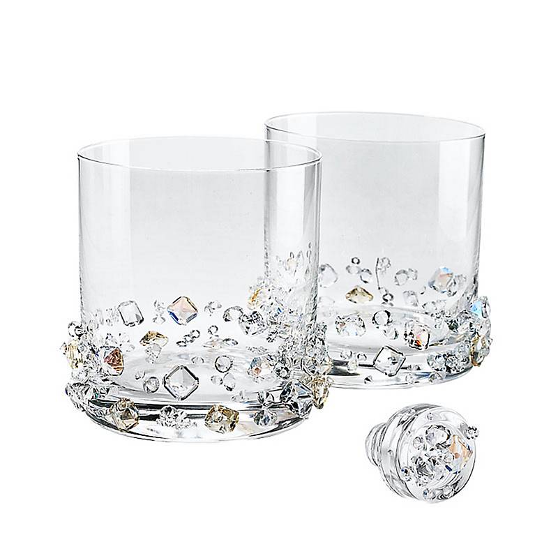 Whiskyglas mit Stopfen Icy Fresh 3tlg.