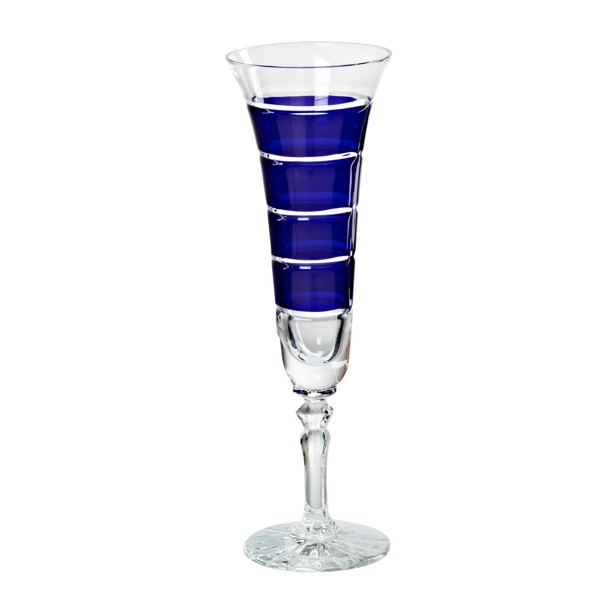Sektglas Sektkelch Champagnerglas Handgeschliffen Kristall Glas 140 ml