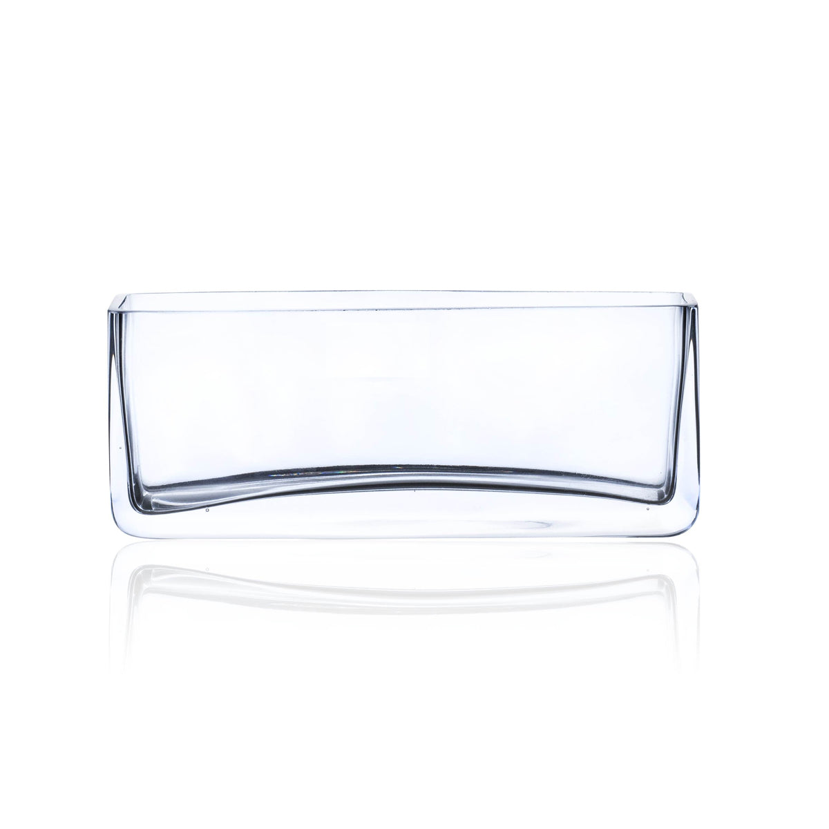 Glasvase Rechteck 8cm Transparent