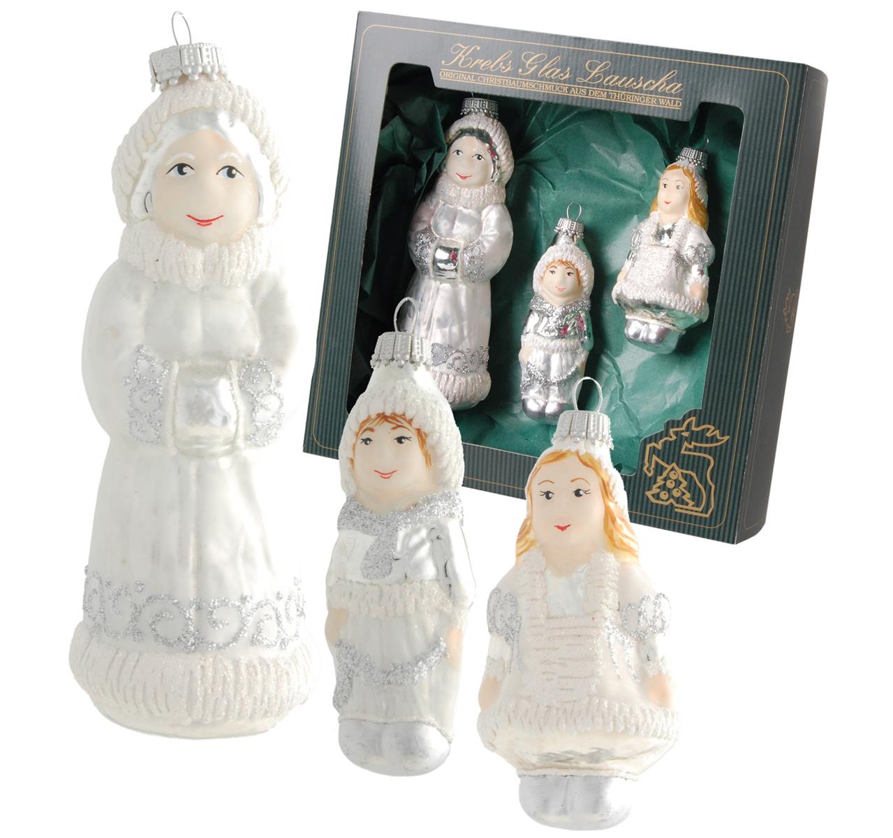 Baumkugel Märchen Die Schneekönigen 3-tlg