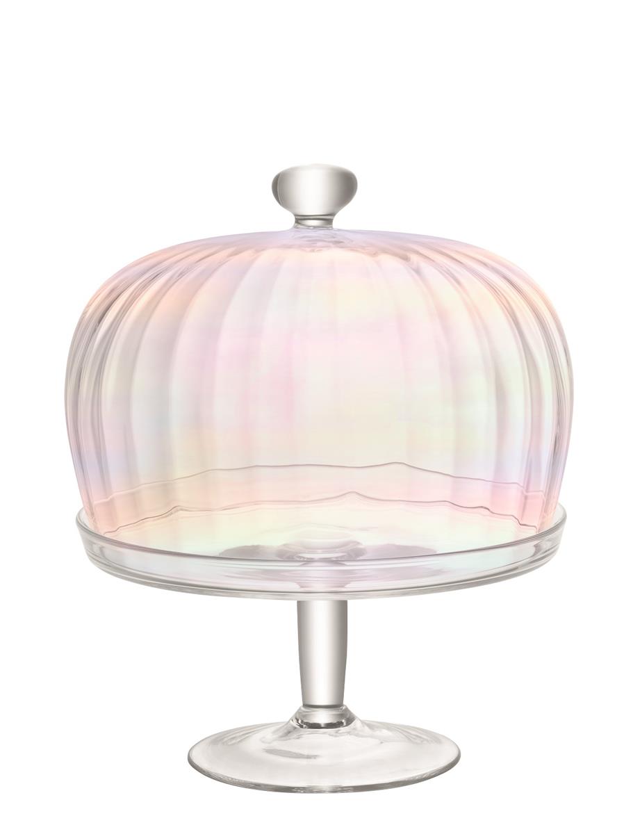 Tortenplatte mit Haube Pearl 27 cm