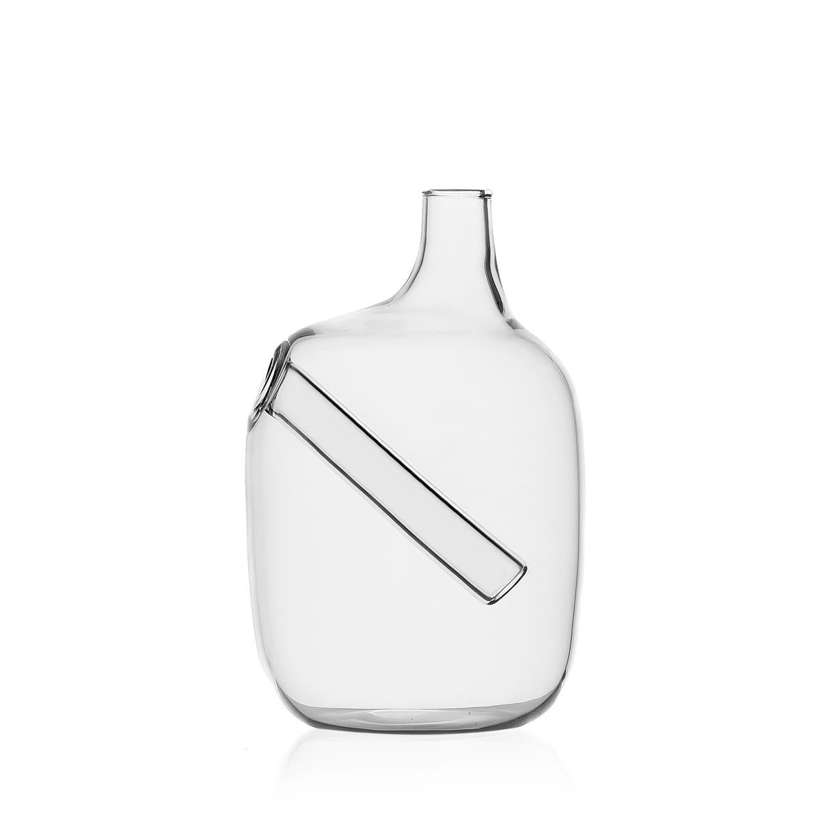 Dekoglasvase Duftflasche Glasvase Blumenvasen Hanami Kristallglas Transparent