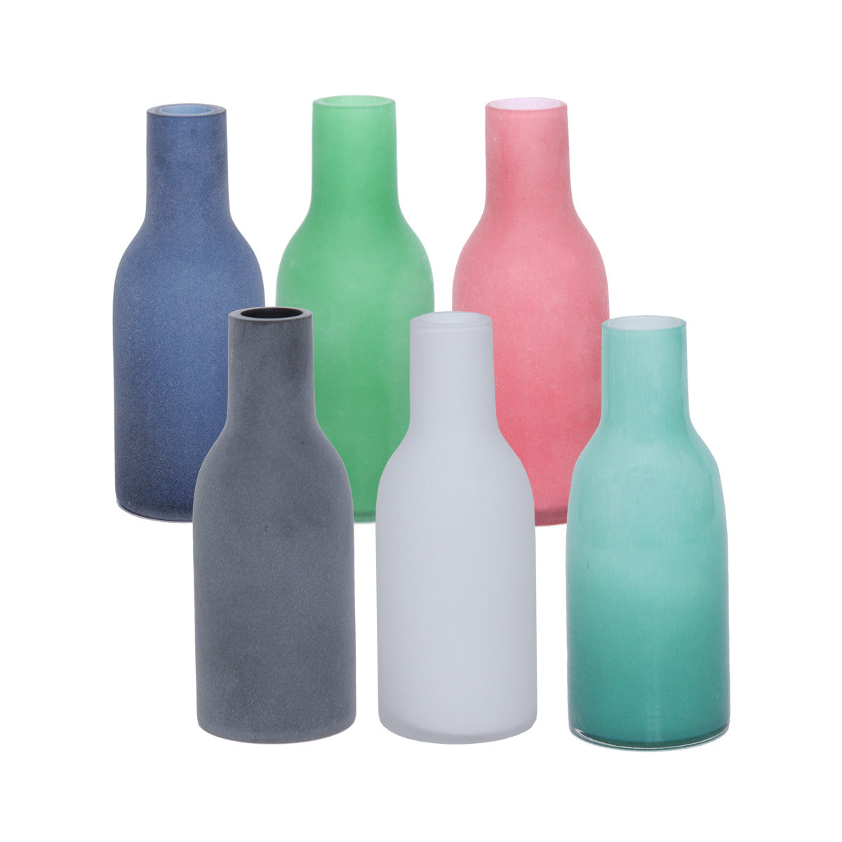 Flaschenvase Matt Höhe ca. 19cm