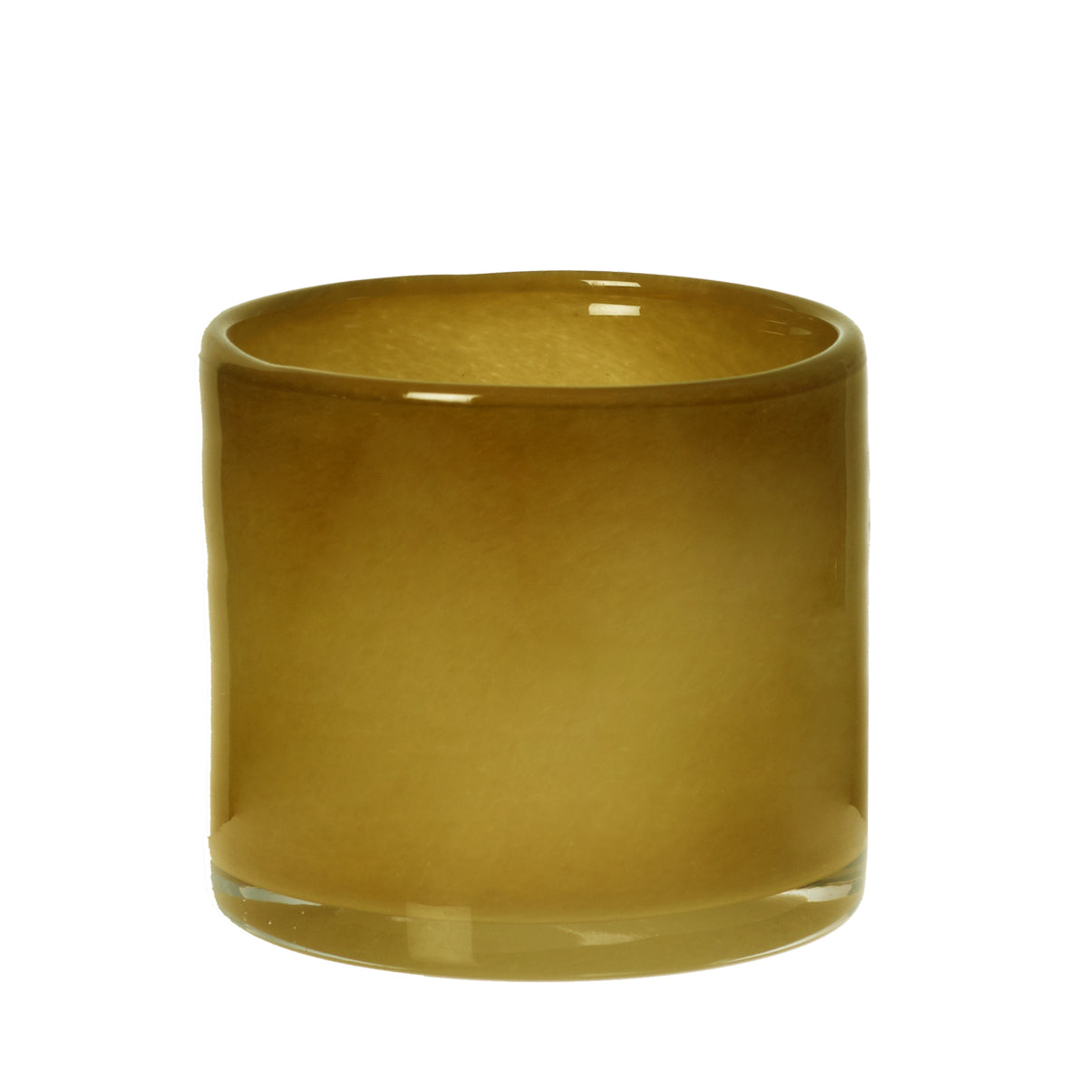 Kerzenhalter Votiv Braun/Beige Höhe ca.10cm