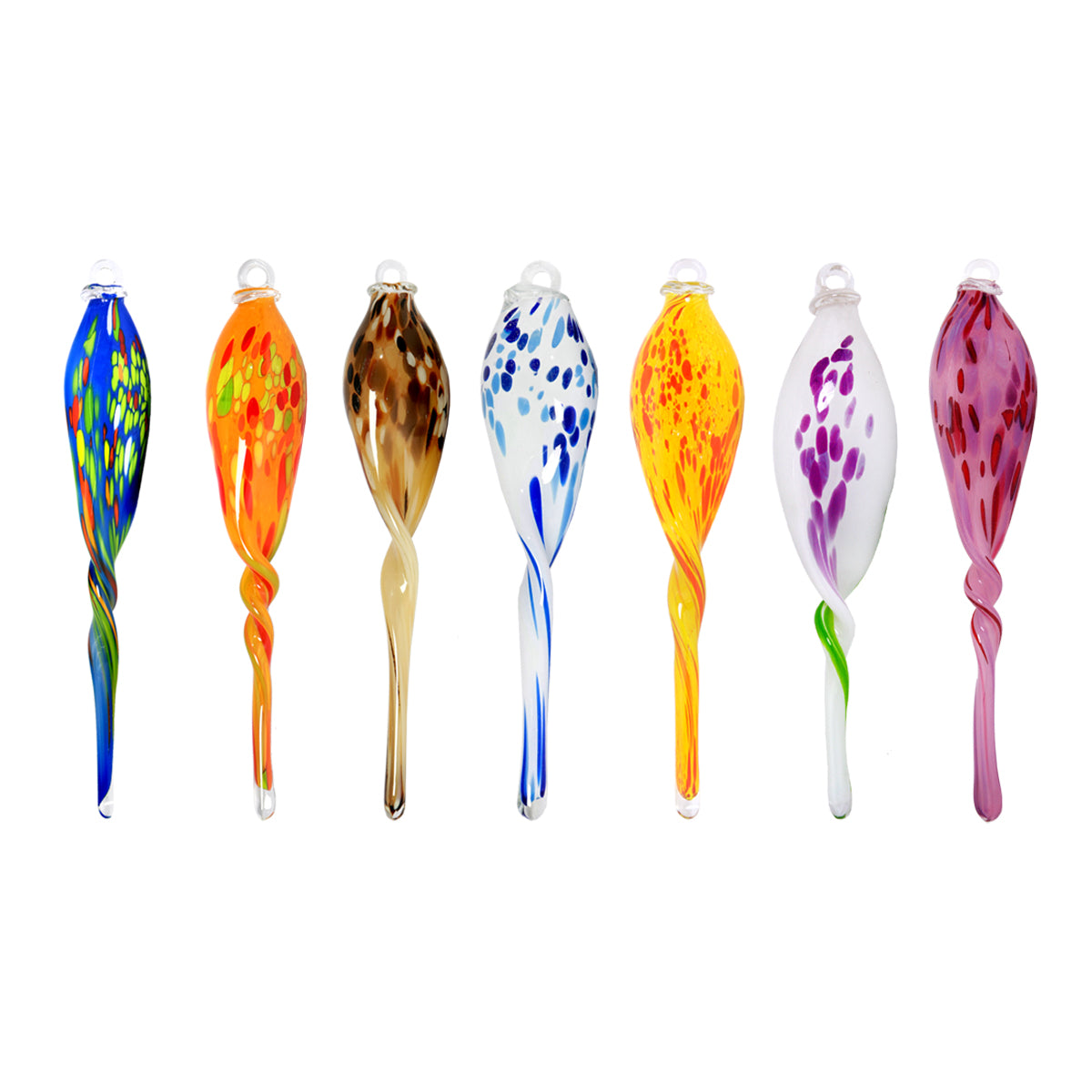 Gartenskulptur Glaszopf zum Hängen