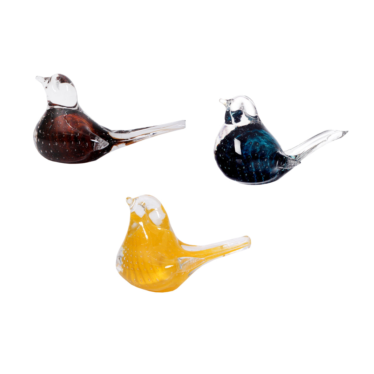 Glasfigur Vogel 13cm