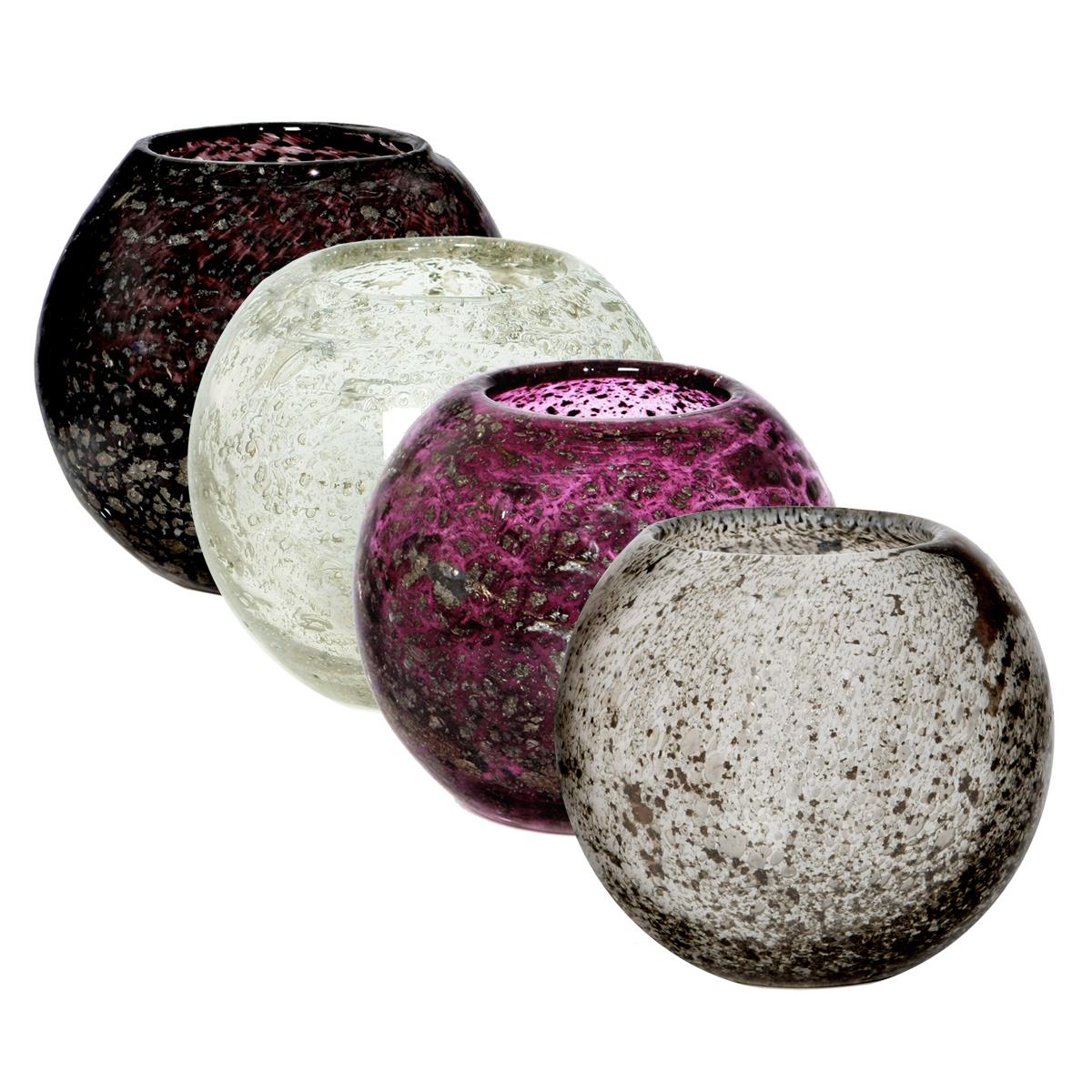 Vase bauchig/rund Höhe ca. 13cm