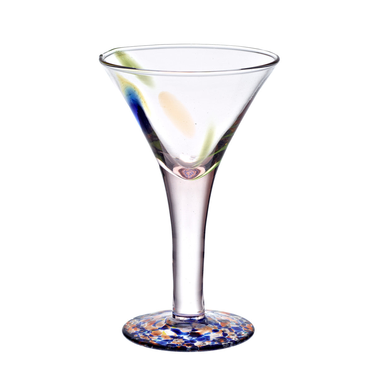 Eisbecher Eiscremeglas Cocktail mini bunt Höhe ca. 19cm
