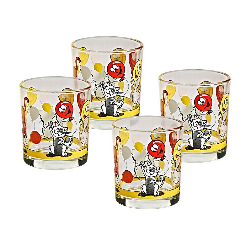 Wasserglas Nadia 4er-Set (225ml)