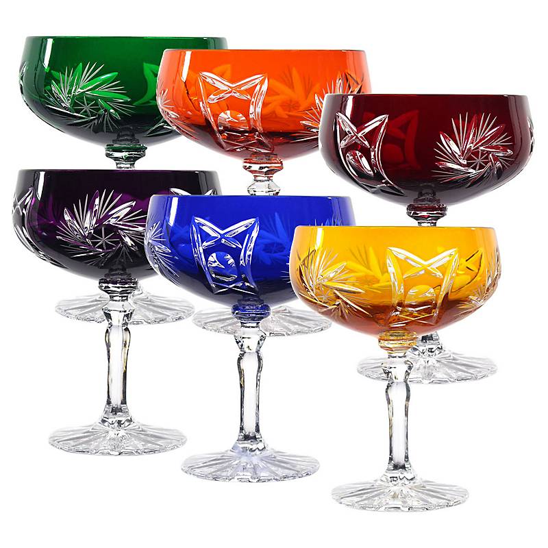 Sektschale Schleuderstern 6er Set (200ml)