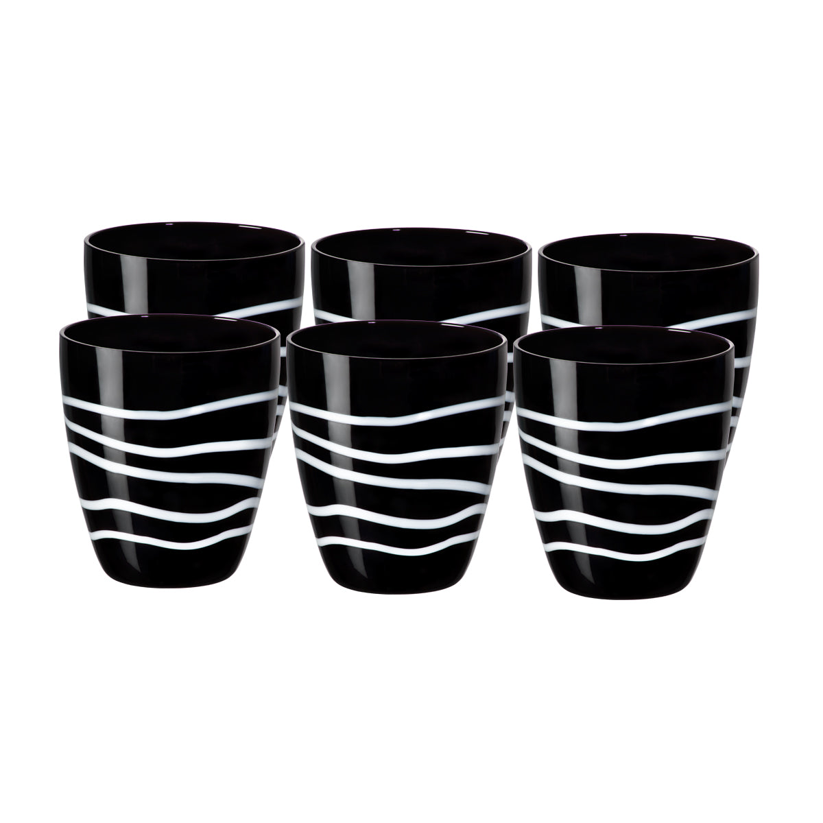 Wasserglas Koralle 6er-Set 320ml
