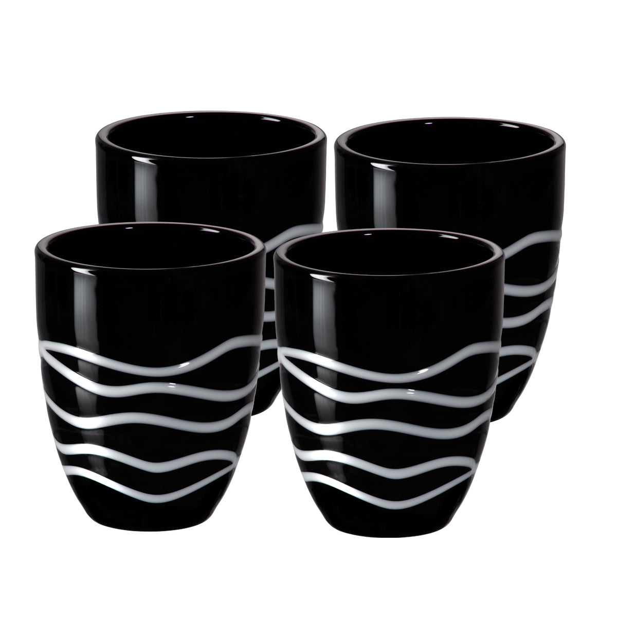 Wodkaglas Koralle 4er-Set 75ml