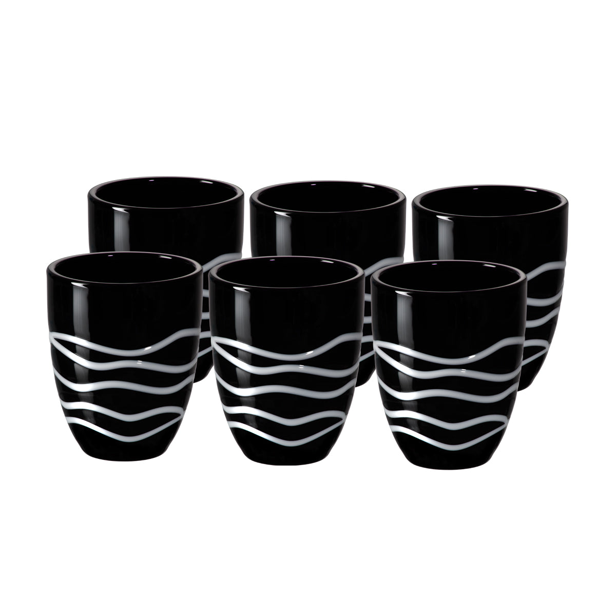 Wodkaglas Koralle 6er-Set 75ml