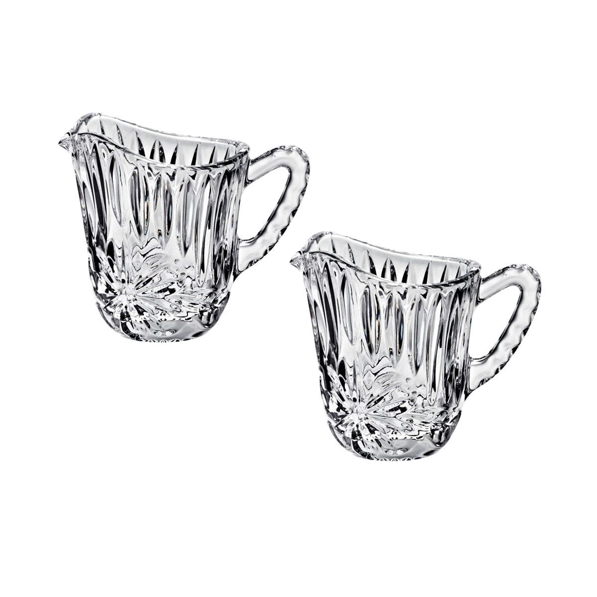 Sahnekännchen aus Bleikistall 2er Set (9cm)