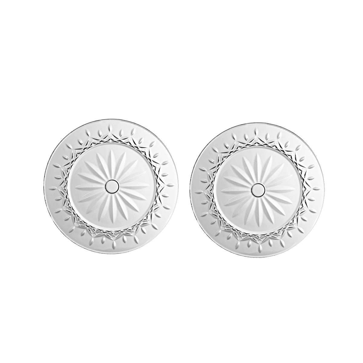 Glasteller 2er Set 26,5 cm