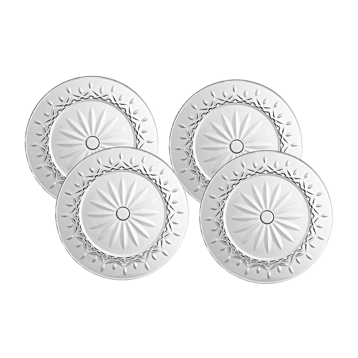 Glasteller 4er Set 26,5 cm