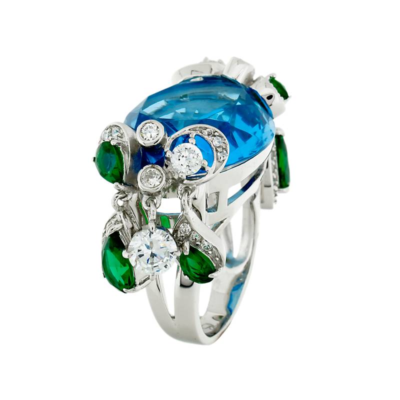 Ring Kranto aus 925 Sterling Silber Schmuck für Damen Heat