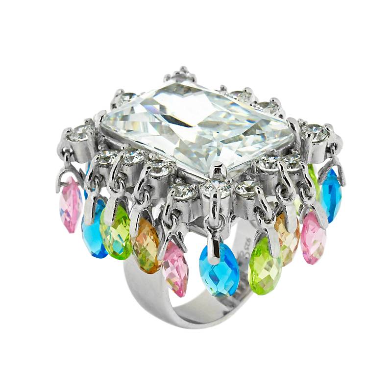Ring Halimede aus 925 Sterling Silber Schmuck für Damen Heat