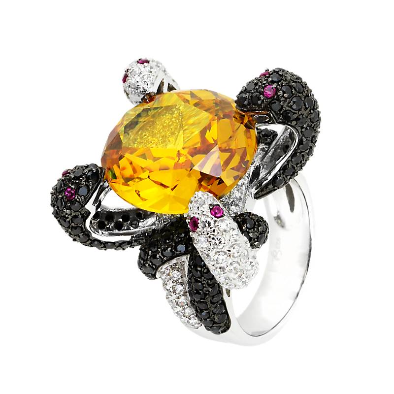 Ring Neomeris aus 925 Sterling Silber Schmuck für Damen Heat