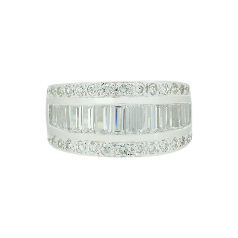 Ring Chicago aus 925 Sterling Silber Schmuck für Damen Cosmopolitan