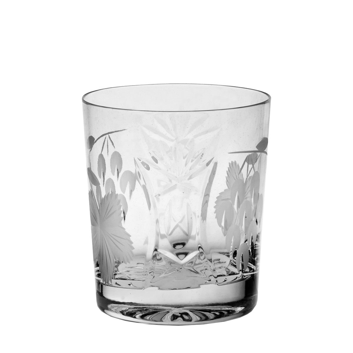 Whiskybecher Traube 280 ml Trinkglas Saftglas Bleikristallglas klar