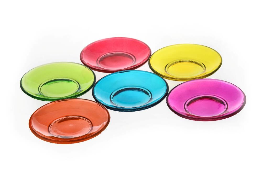 Glasteller Spring Colour 10,5 cm
