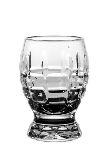 Wodkaglas Karree 45 ml Schnapsglas Shot Likörglas Stamper Bleikristall